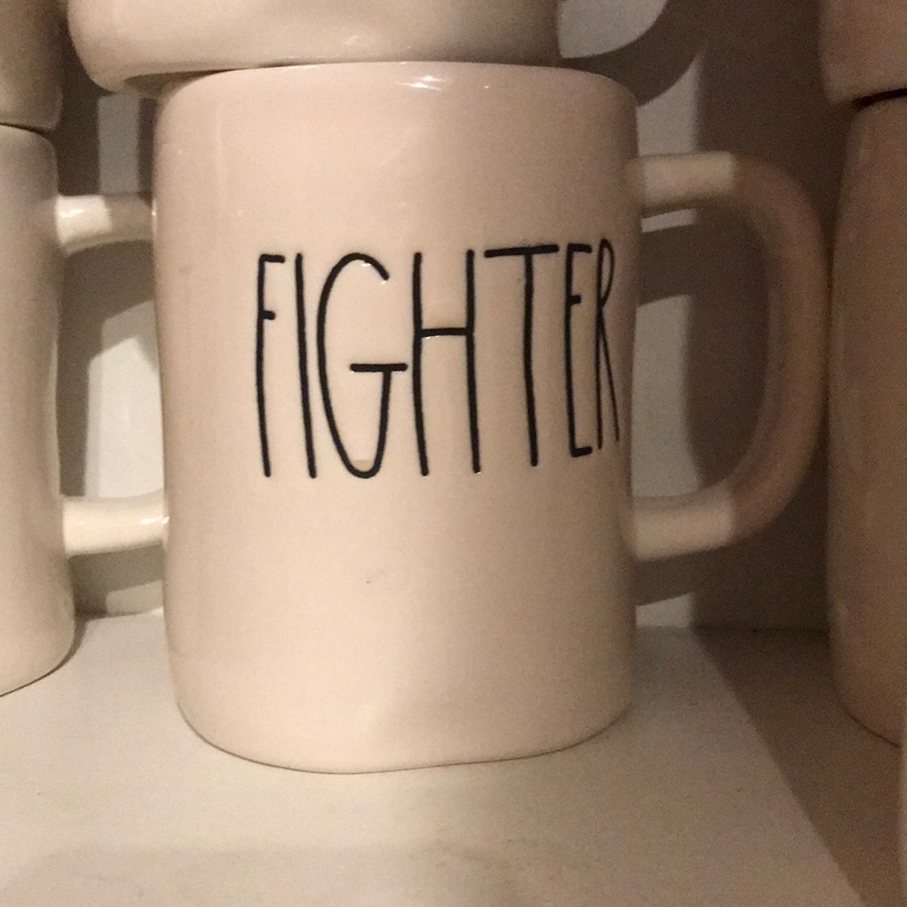 Rae Dunn fighter mug